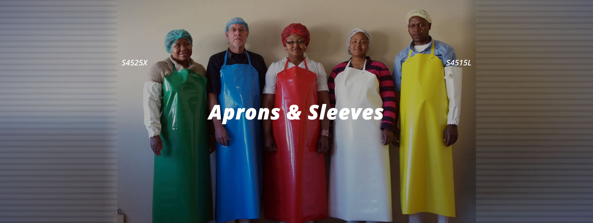 Kendex range of aprons and sleeves