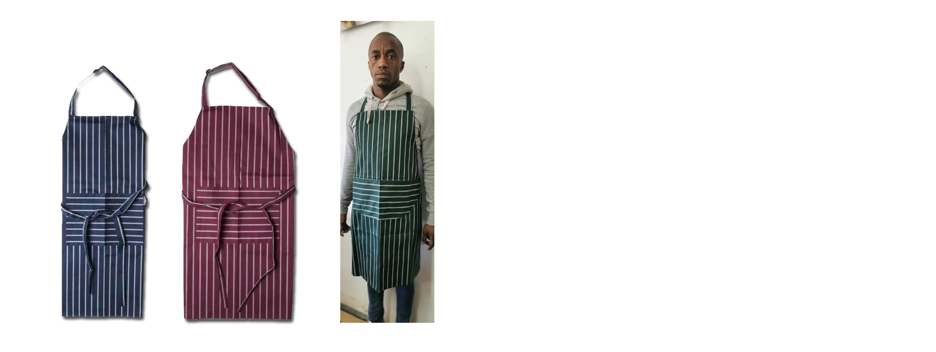 Butchers Striped Apron